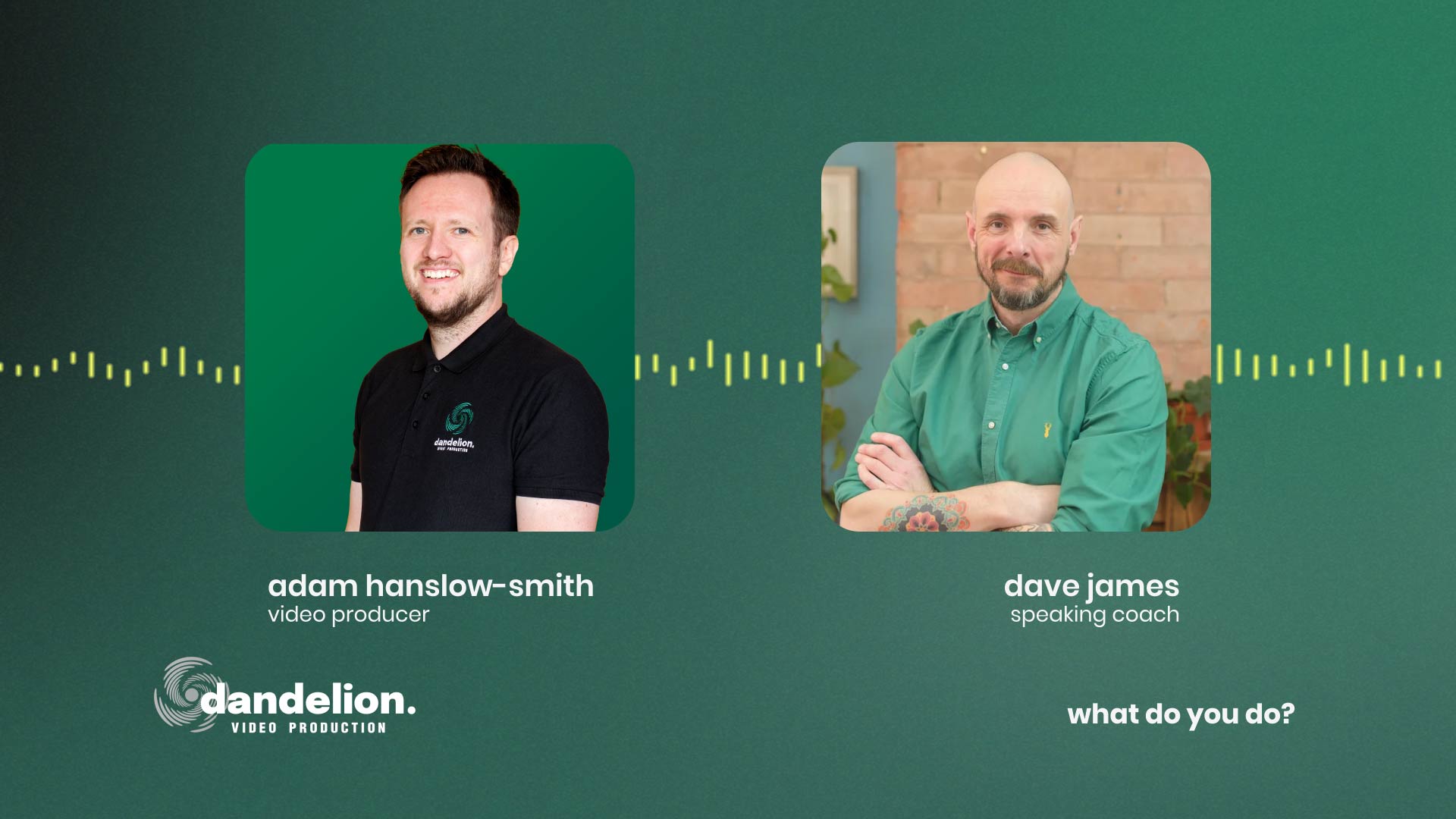 What Does a Speaking Coach Do? with Dave James